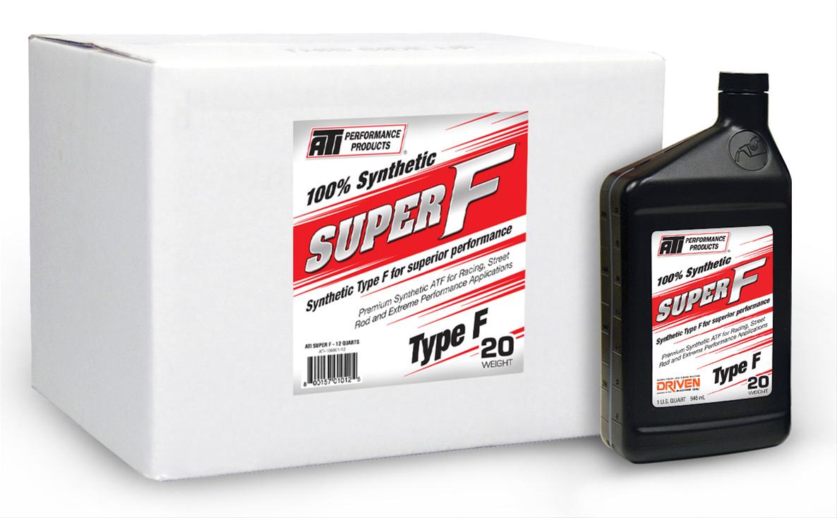 ATI Super F® ATF 20 Weight Synthetic Type F Racing Fluid ~ Box of 12 x 946ml Bottles