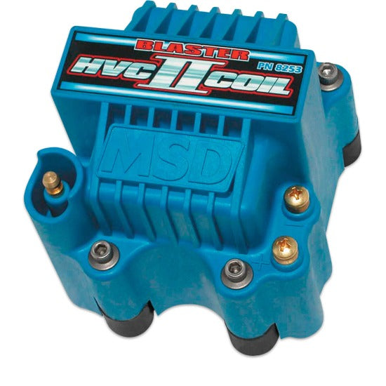 MSD Ignition Coil HVC-2 Series, 6 Series Ignition Control, Blue