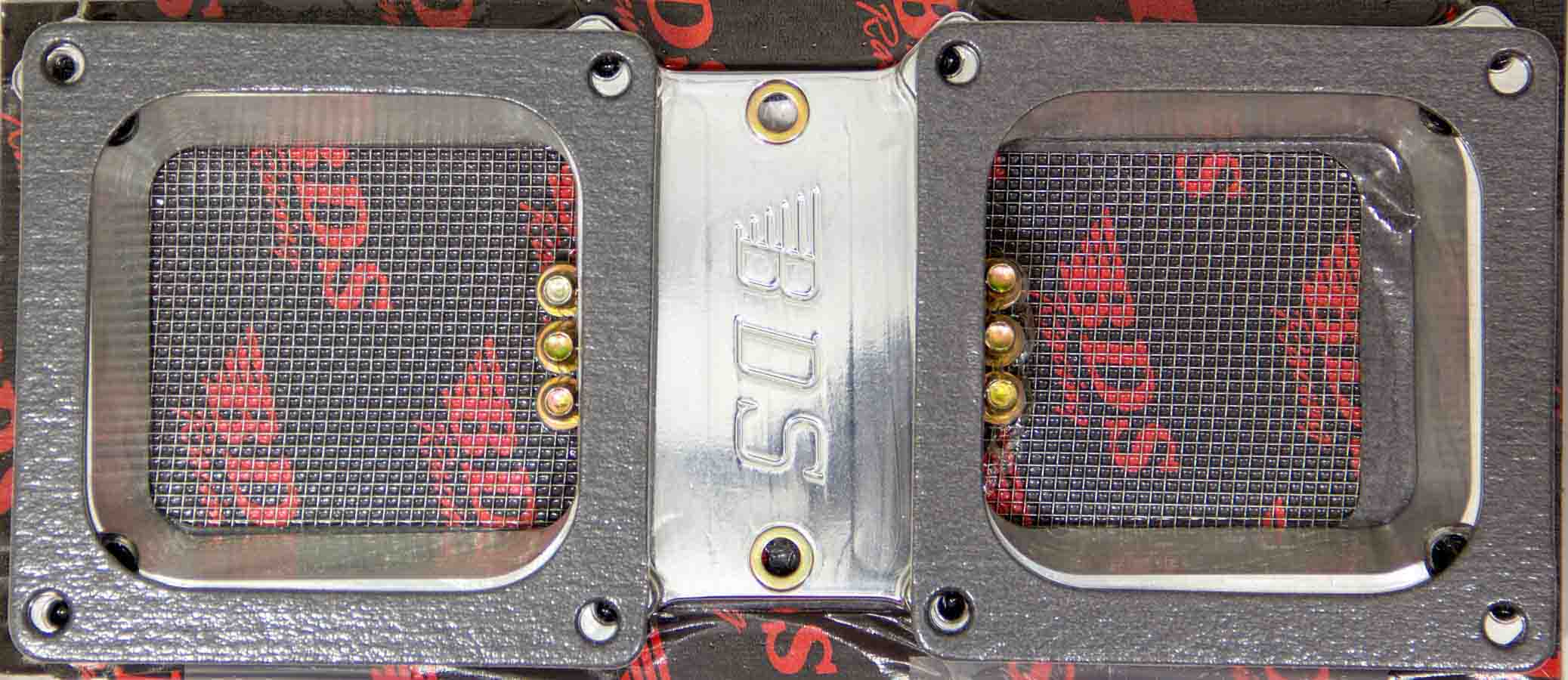 BDS Dual Holley Dominator Carb Plate