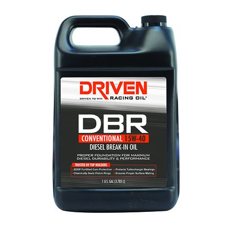 Driven DBR 15W-40 Conventional Diesel Break-In Oil ~ 3.785L