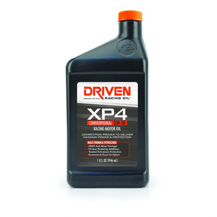 Driven XP4 15W-50 Conventional Racing Oil 946ml