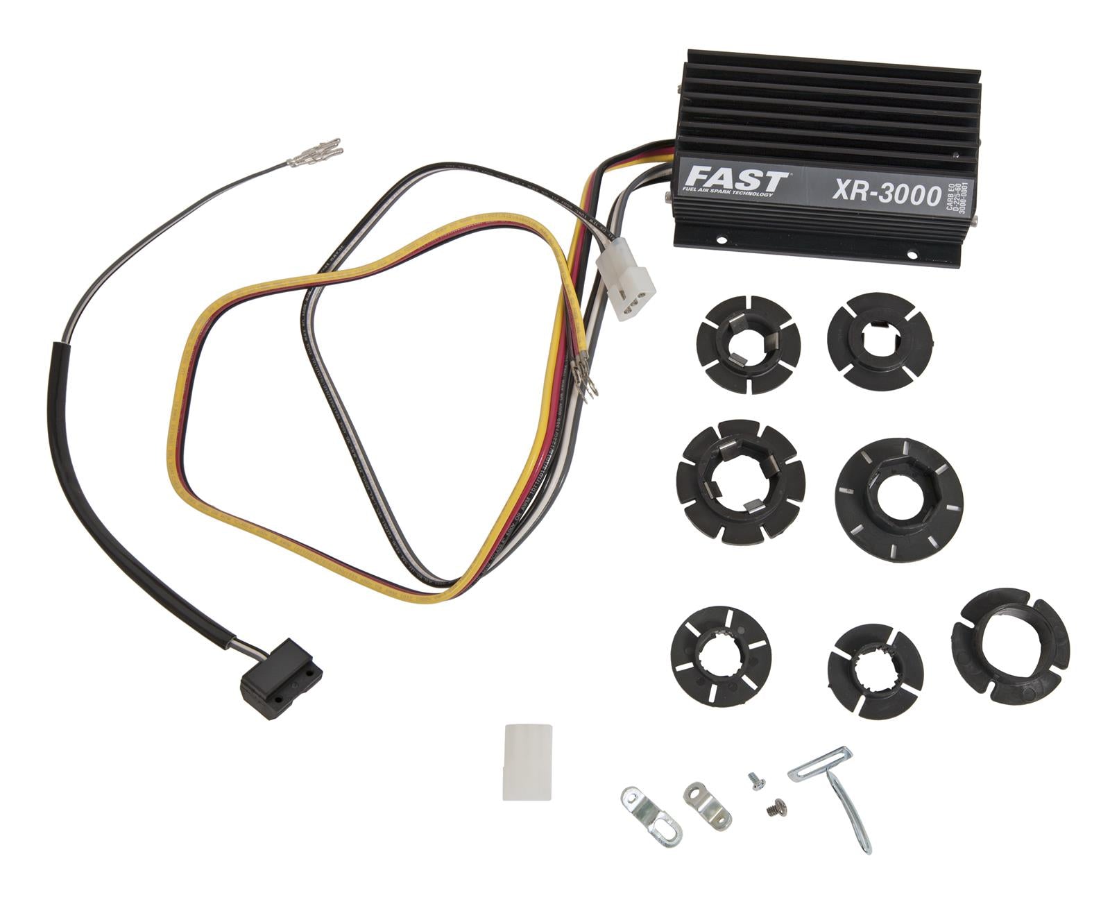 FAST XR3000 Points-To-Electronic Ignition Conversion Kit For Universal 4, 6 And 8 Cylinder Applications