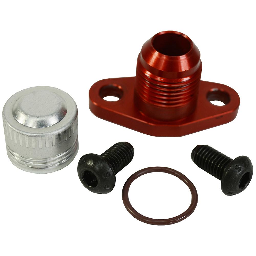 KRC Power Steering 1st Design & Cast Iron Pump Inlet Fitting -10 MALE