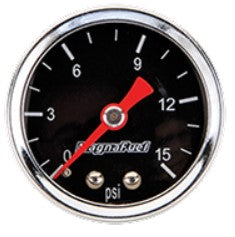 MagnaFuel Logo Pressure Gauge 0-15 psi