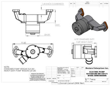 Load image into Gallery viewer, Meziere Electric Water Pump Suit Chevy BB, 35GPM Standard Motor
