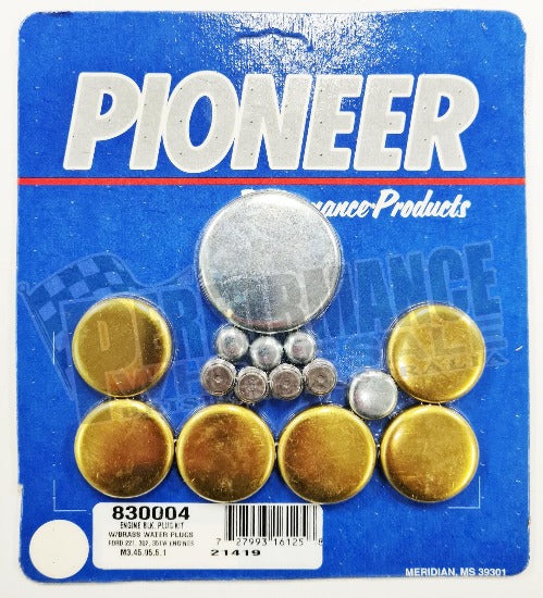Pioneer Welch Plug Kit Suit Small Block Ford 221 - 351W Engine