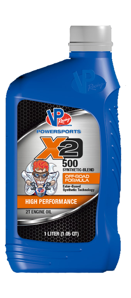VP X2 500 Two Stroke Synthetic Blend Engine Oil