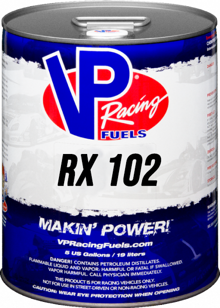 VP RX 102 Unleaded Racing Fuel