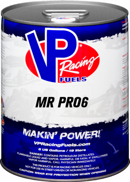 VP MR PRO6 REG Unleaded Racing Fuel