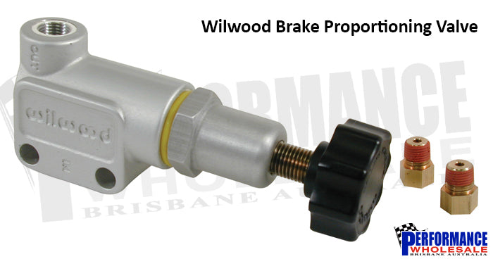 Wilwood Adjustable Brake Proportioning Valve 1/8-27 NPT Thread